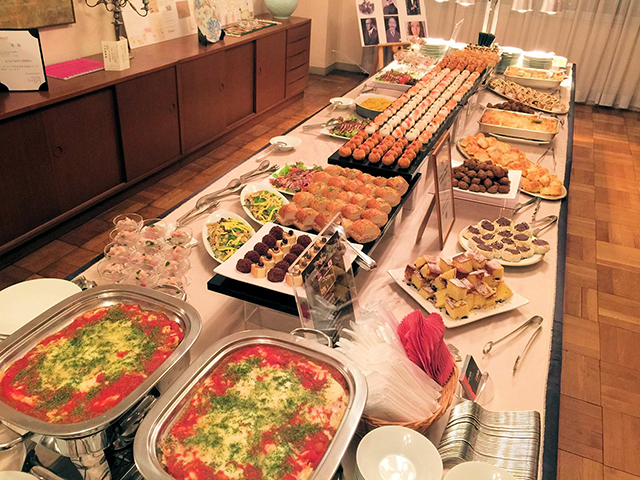 出張ケータリングクリスマスビュッフェパーティープラン #4